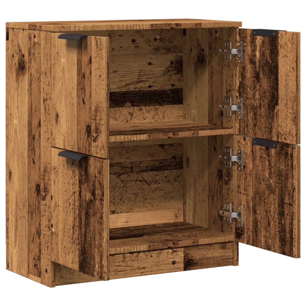 Komoda boja starog drva 60 x 30 x 70 cm od konstruiranog drva