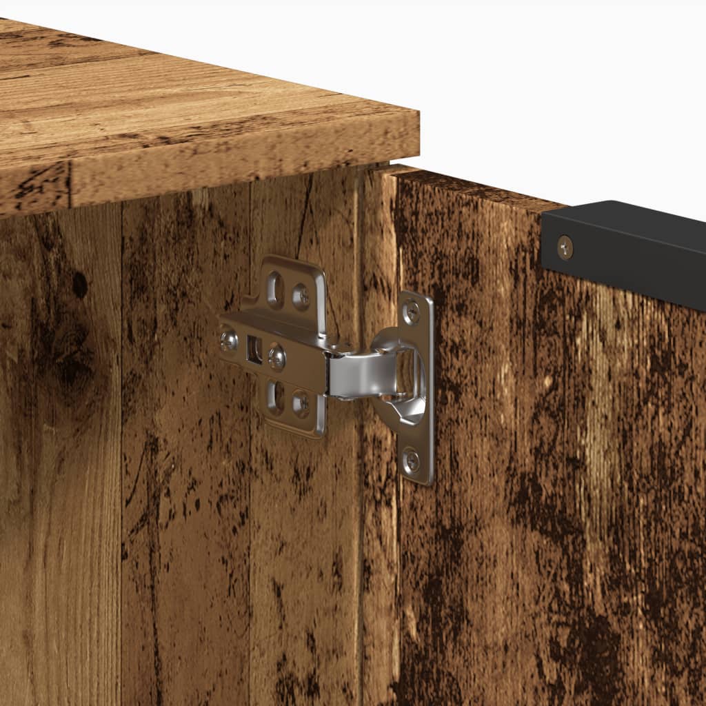 Komoda boja starog drva 60 x 30 x 70 cm od konstruiranog drva