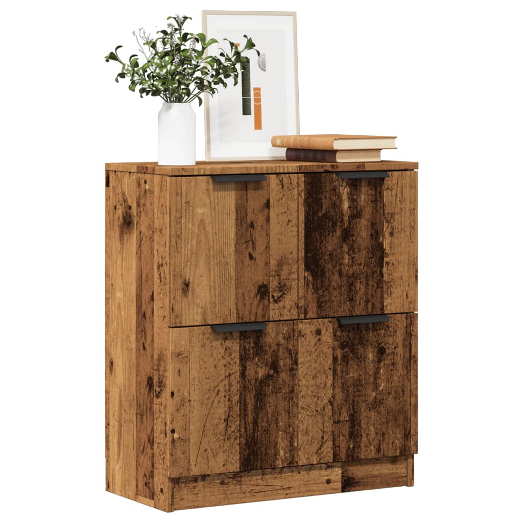 Komoda boja starog drva 60 x 30 x 70 cm od konstruiranog drva