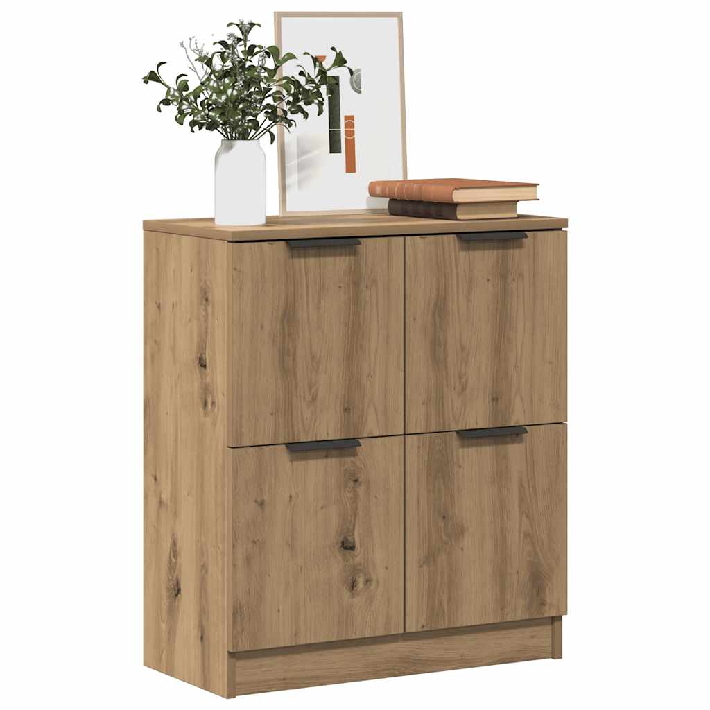 Komoda boja hrasta artisan 60x30x70 cm od konstruiranog drva