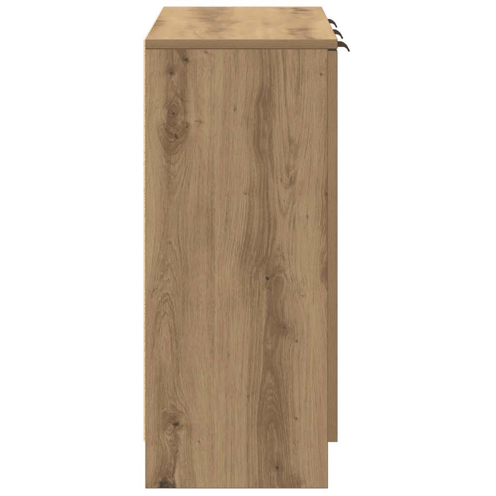Komoda Artisan hrast 90,5x30x70 cm izrađeno drvo