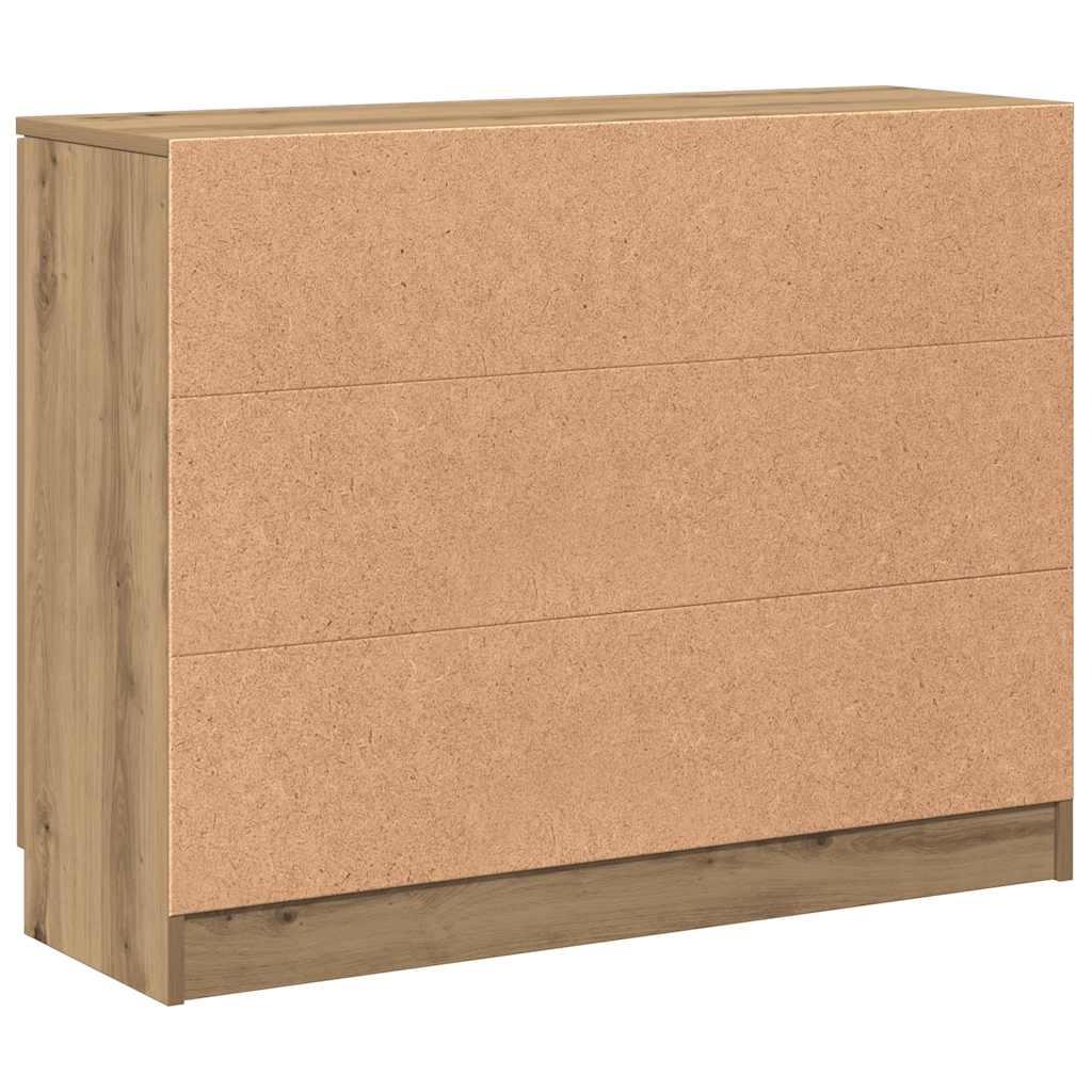 Komoda Artisan hrast 90,5x30x70 cm izrađeno drvo