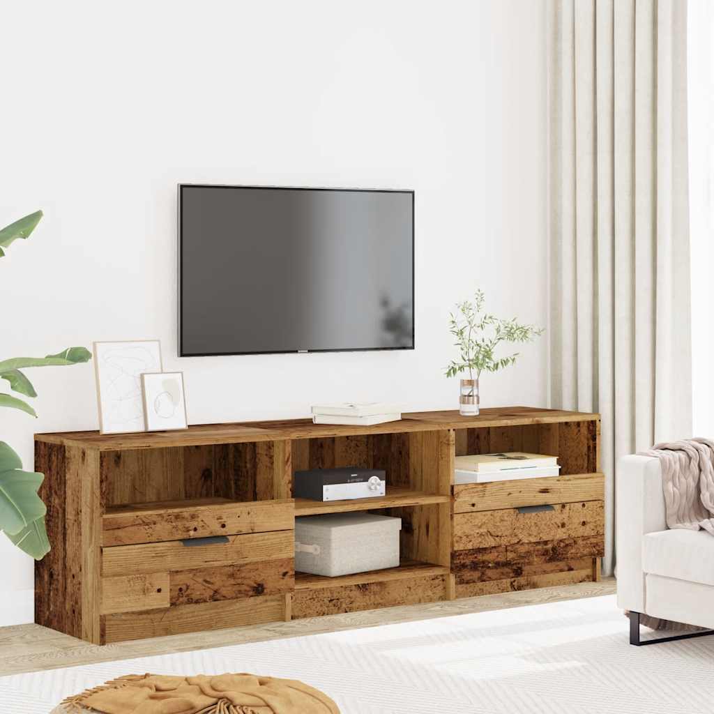 TV ormarić staro drvo 150x33,5x45 cm konstruirano drvo