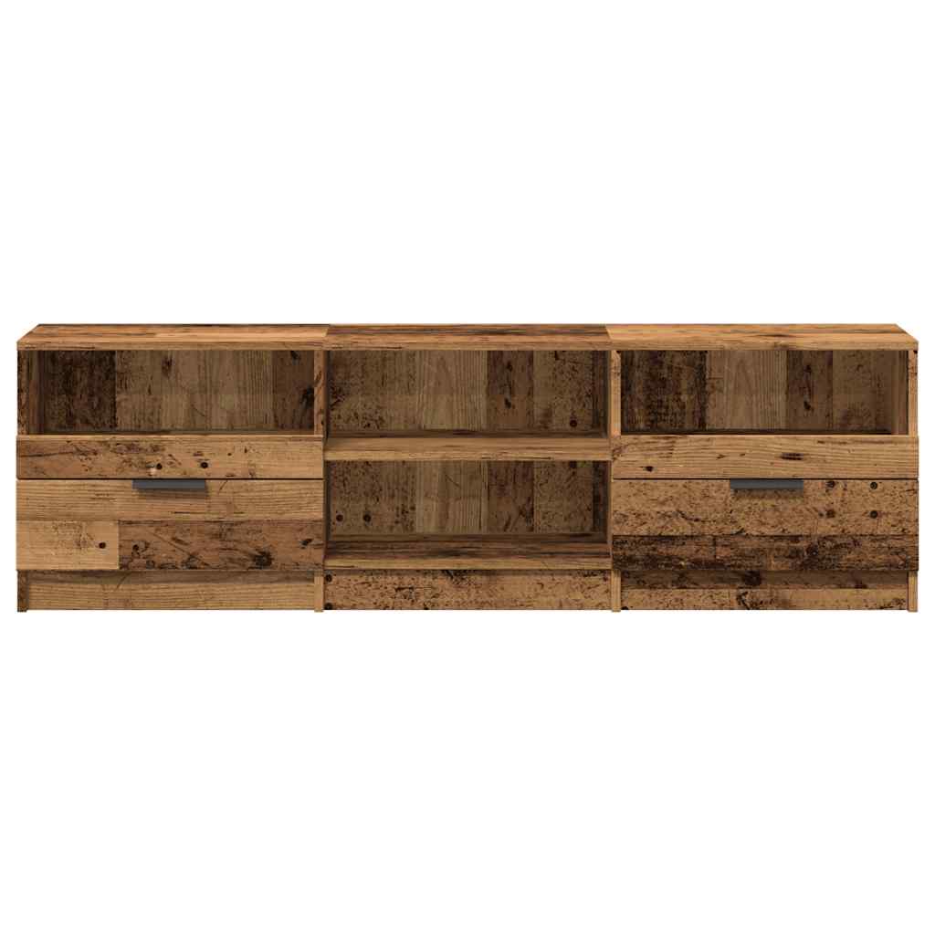 TV ormarić staro drvo 150x33,5x45 cm konstruirano drvo