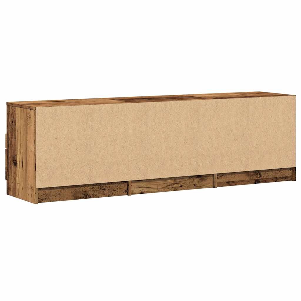 TV ormarić staro drvo 150x33,5x45 cm konstruirano drvo