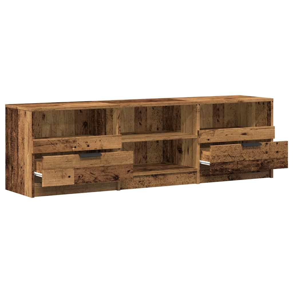 TV ormarić staro drvo 150x33,5x45 cm konstruirano drvo