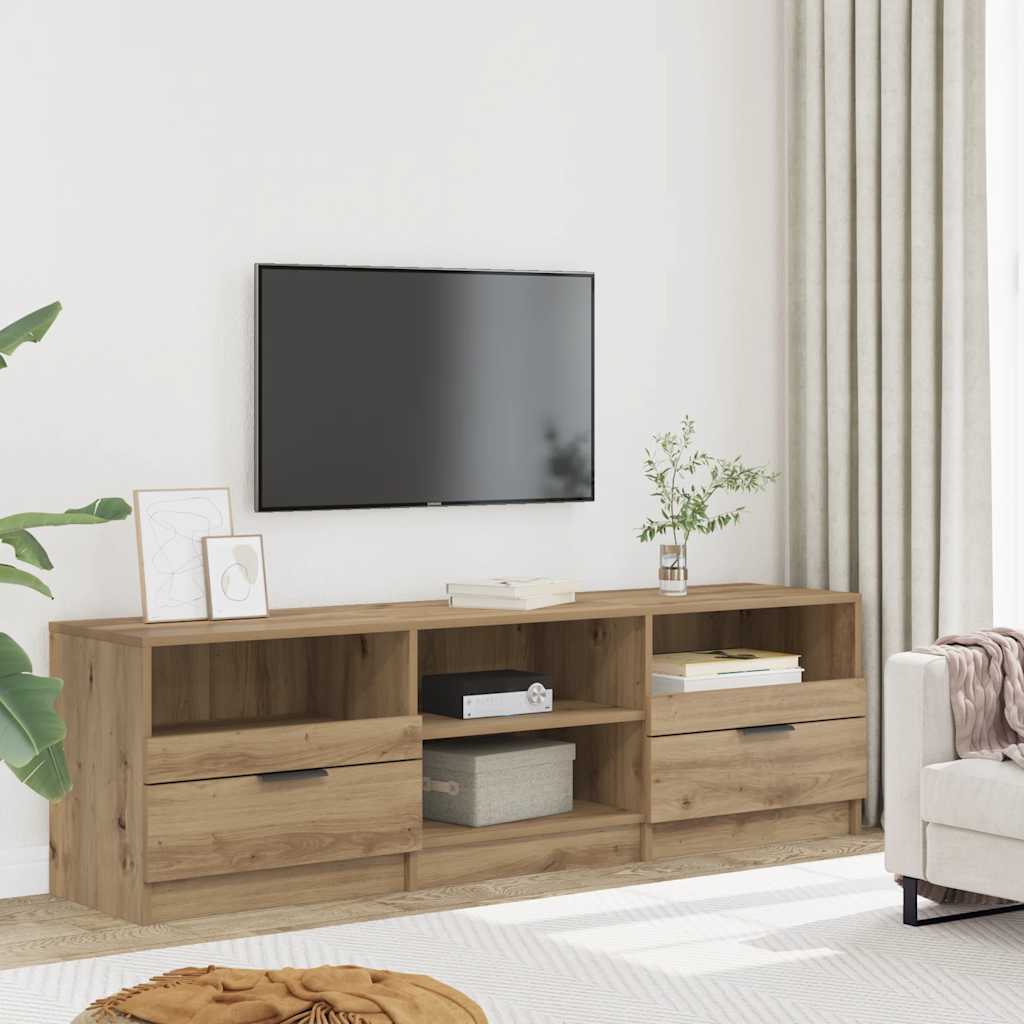 TV ormarić Artisan hrast 150x33,5x45 cm izrađeno drvo