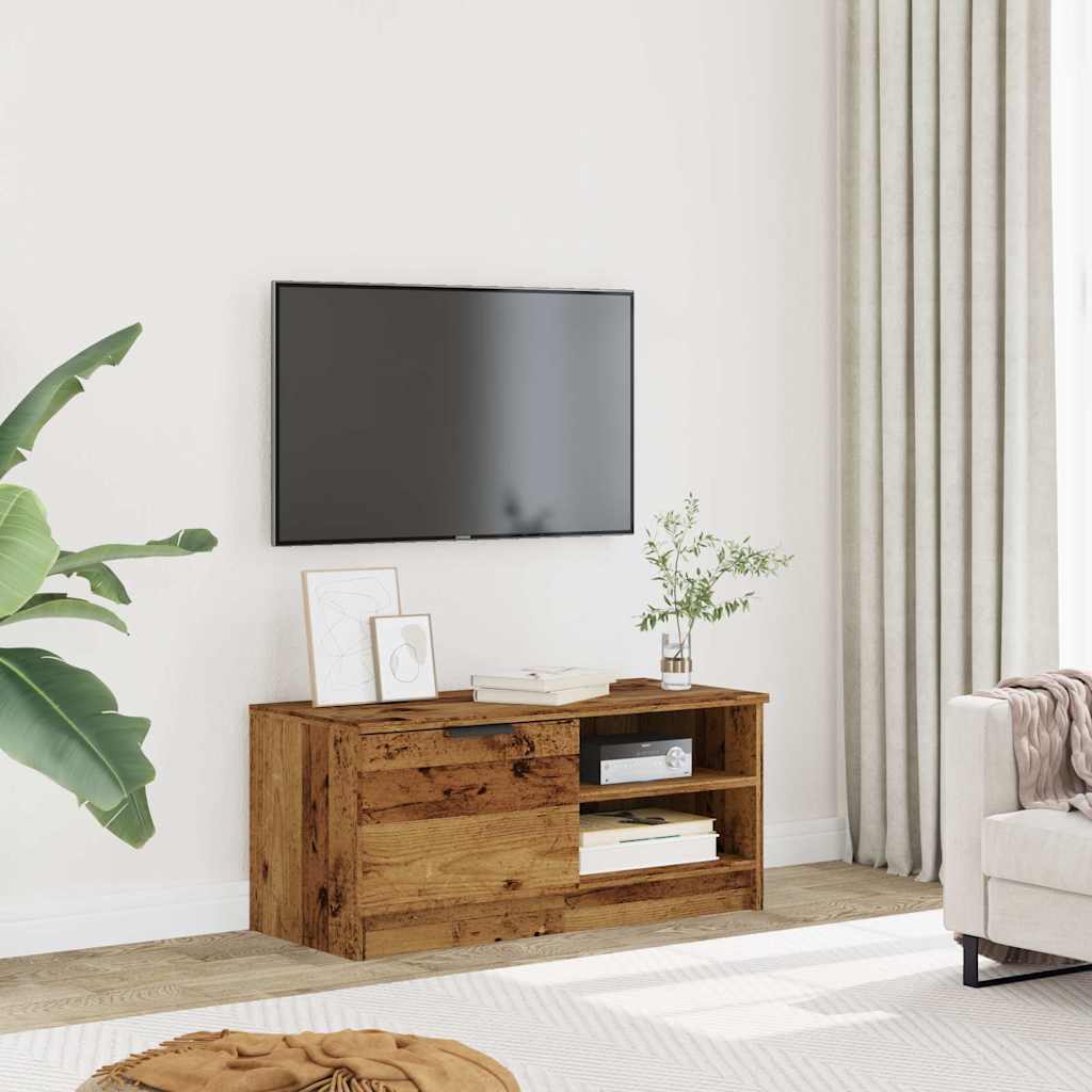TV ormarić staro drvo 80x35x36,5 cm konstruirano drvo