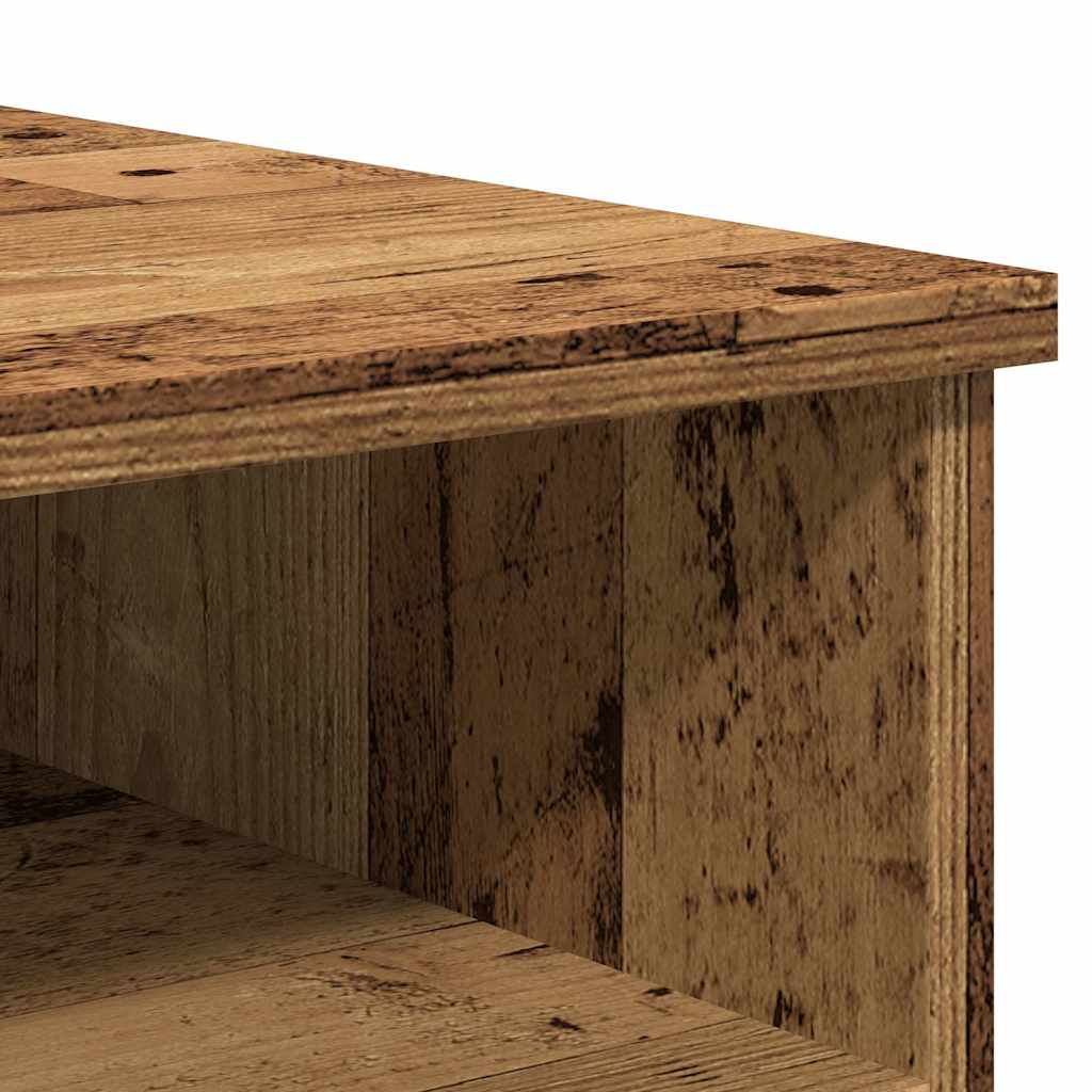 2-dijelni TV ormarić Staro drvo 80x35x36,5 cm Konstruirano drvo
