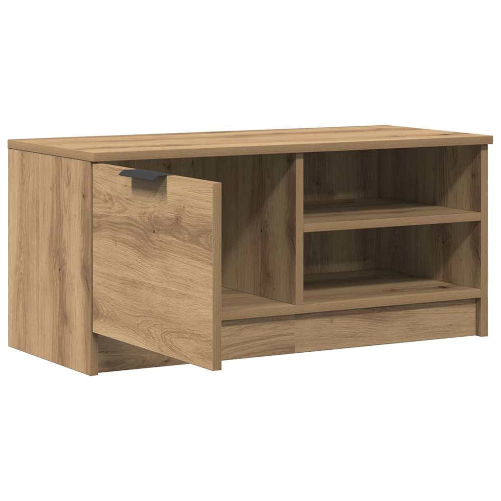 TV ormarić Artisan hrast 80x35x36,5 cm izrađeno drvo