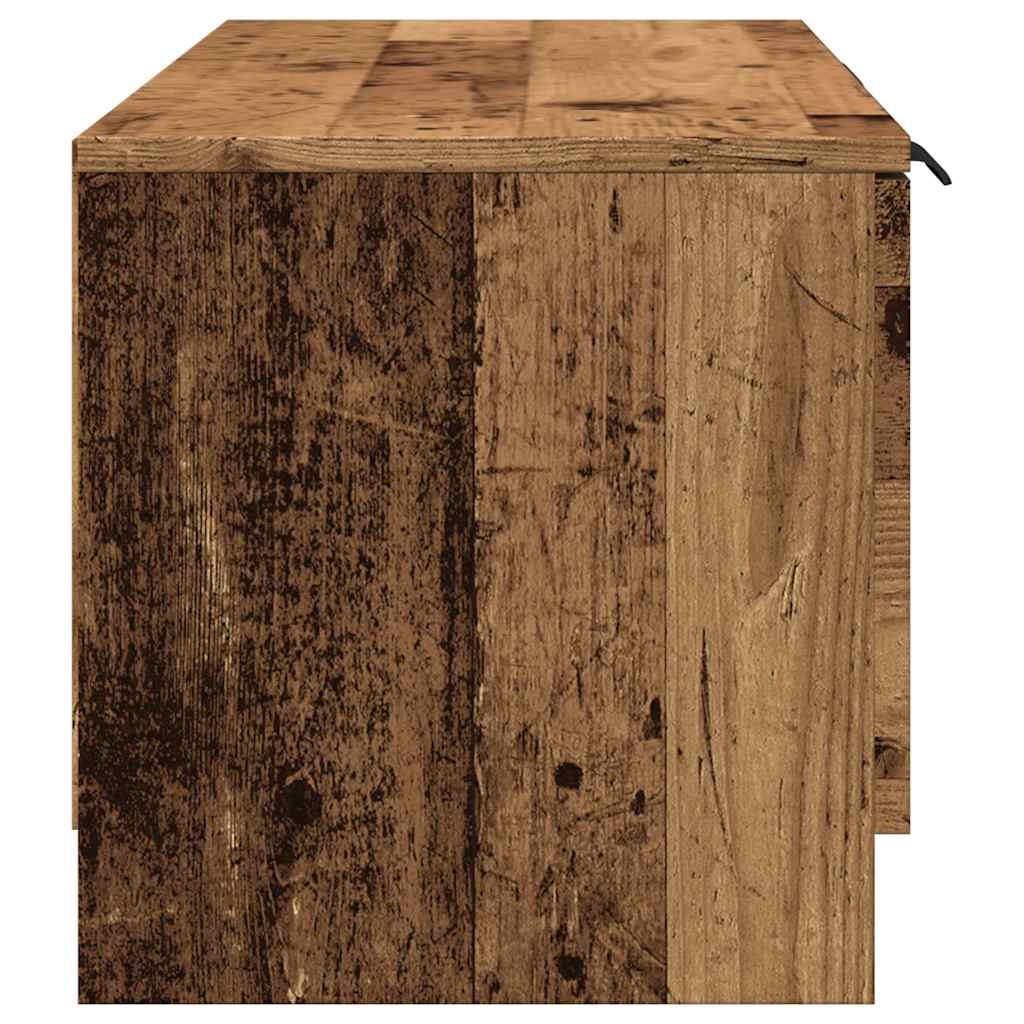 TV ormarić boja staro drvo 102x35x36,5 cm od konstruiranog drva