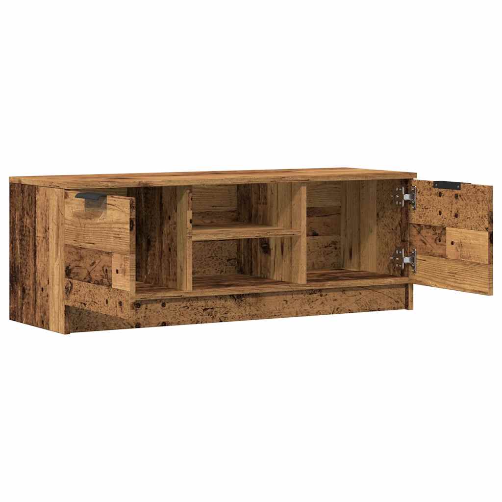 TV ormarić boja staro drvo 102x35x36,5 cm od konstruiranog drva