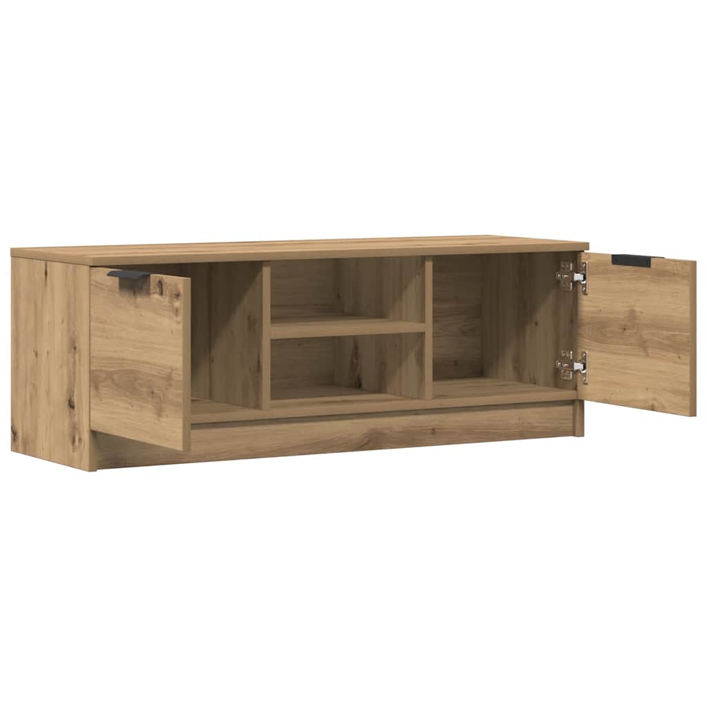 TV ormarić Artisan hrast 102x35x36,5 cm izrađeno drvo