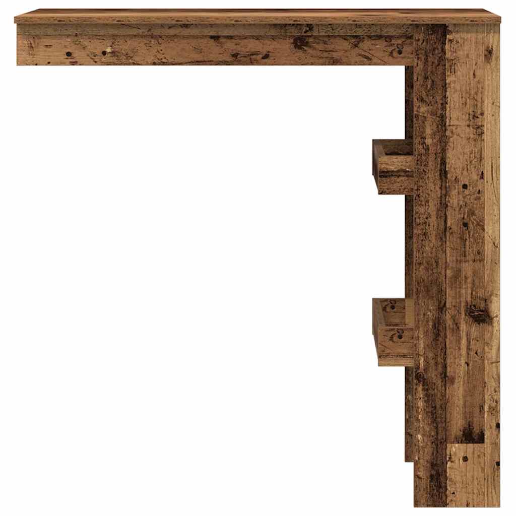 Zidni barski stol staro drvo 102x45x103,5 cm konstruirano drvo