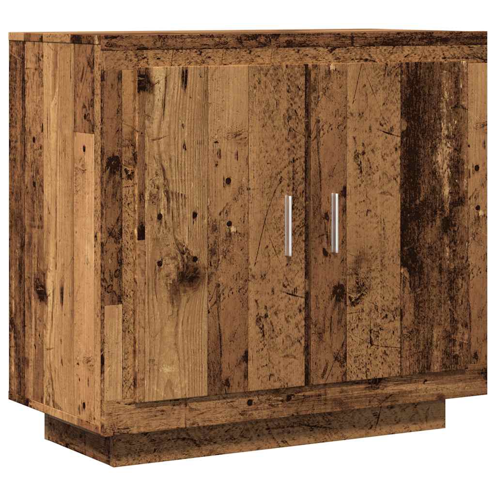 Komoda boja staro drvo 80x40x75 cm od konstruiranog drva