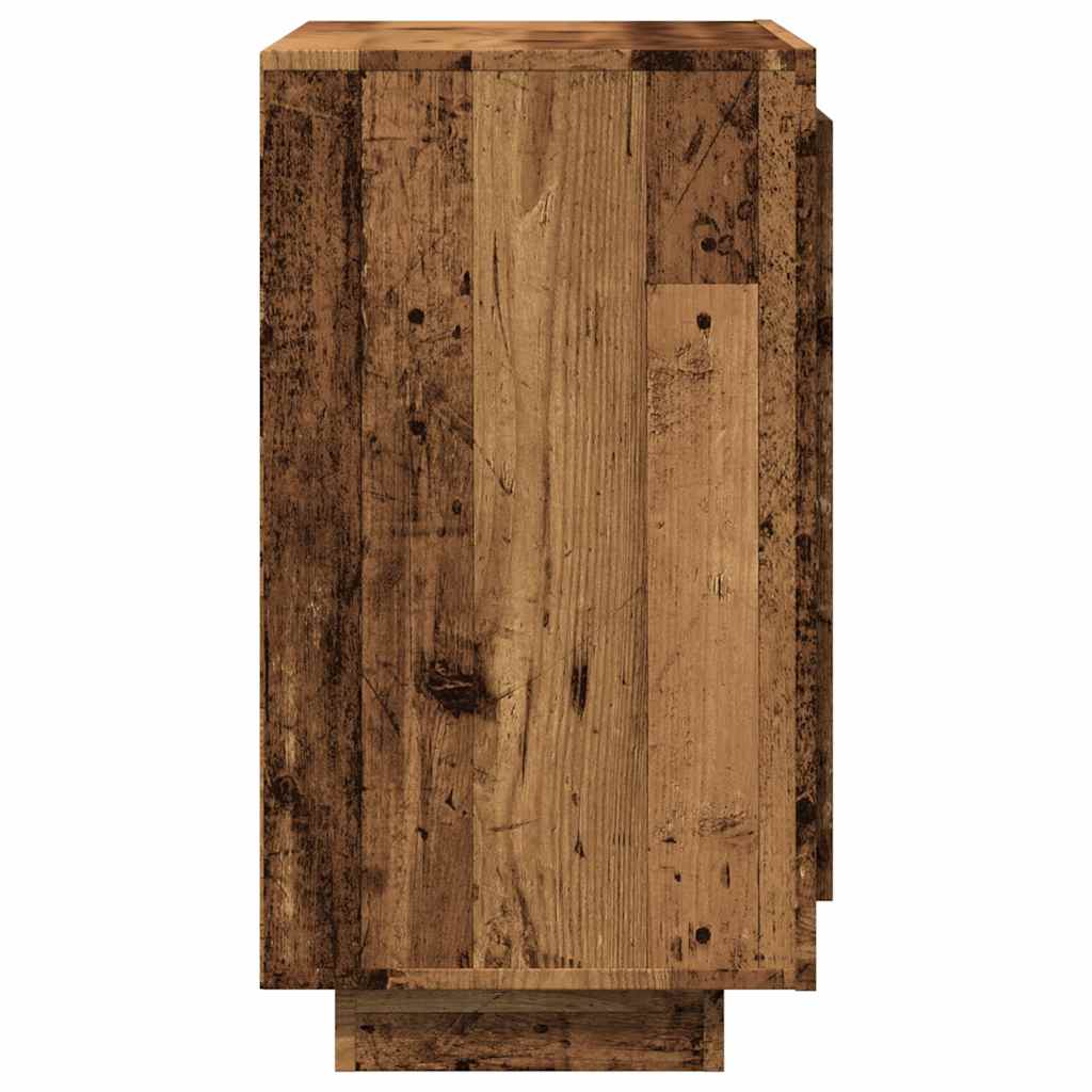 Komoda boja staro drvo 80x40x75 cm od konstruiranog drva