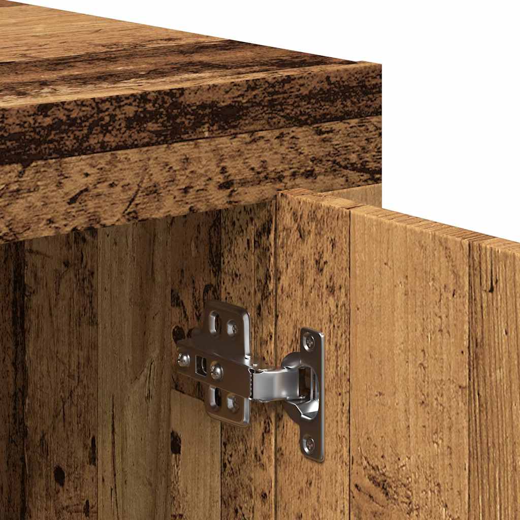 Komoda boja staro drvo 80x40x75 cm od konstruiranog drva