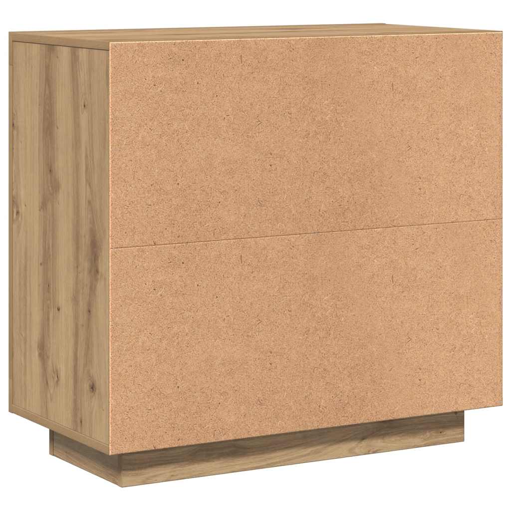 Komoda Artisan hrast 80x40x75 cm izrađeno drvo