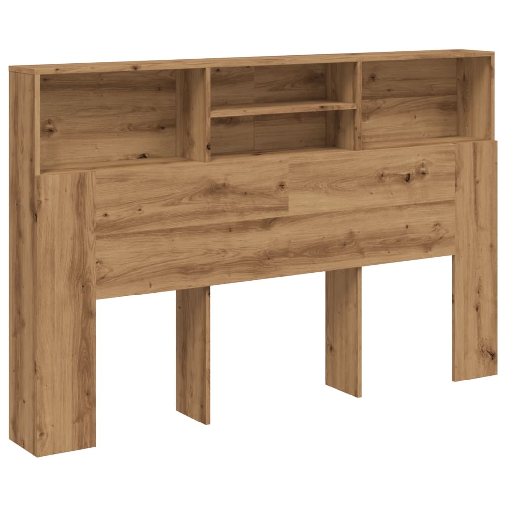 Ormarić s uzglavljem Artisan hrast 180x19x103,5 cm Konstruirano drvo