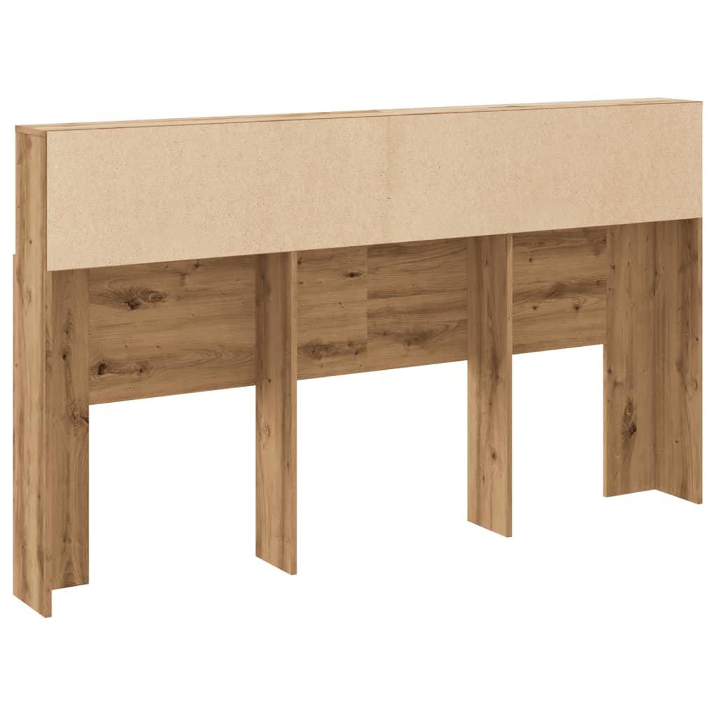 Ormarić s uzglavljem Artisan hrast 180x19x103,5 cm Konstruirano drvo