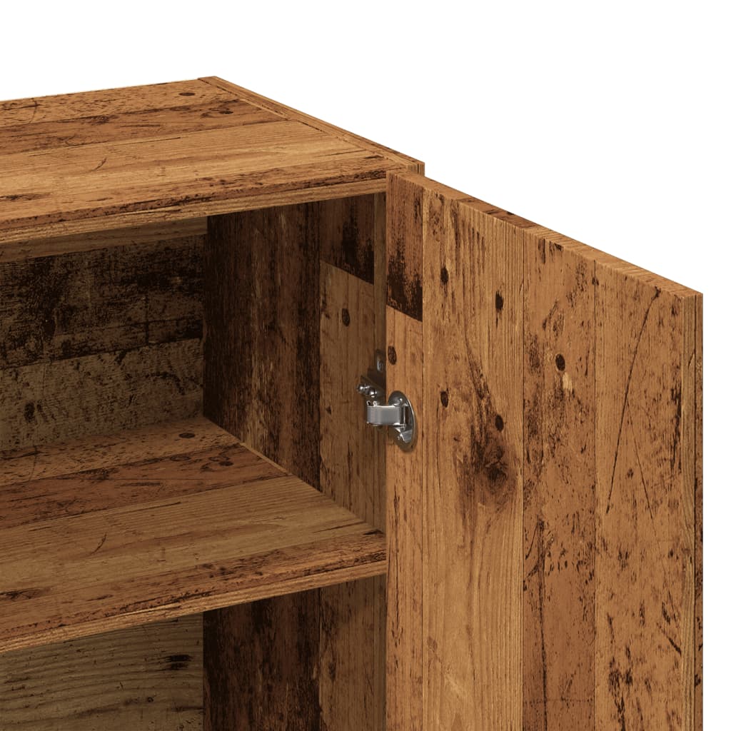 Komoda boja starog drva 70 x 34 x 90 cm od konstruiranog drva