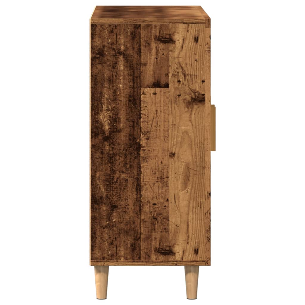 Komoda boja starog drva 90 x 34 x 80 cm od konstruiranog drva