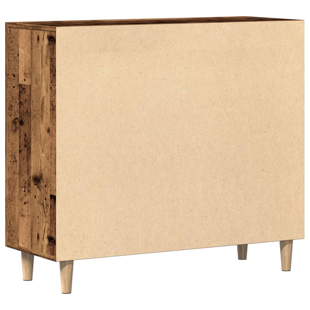 Komoda boja starog drva 90 x 34 x 80 cm od konstruiranog drva