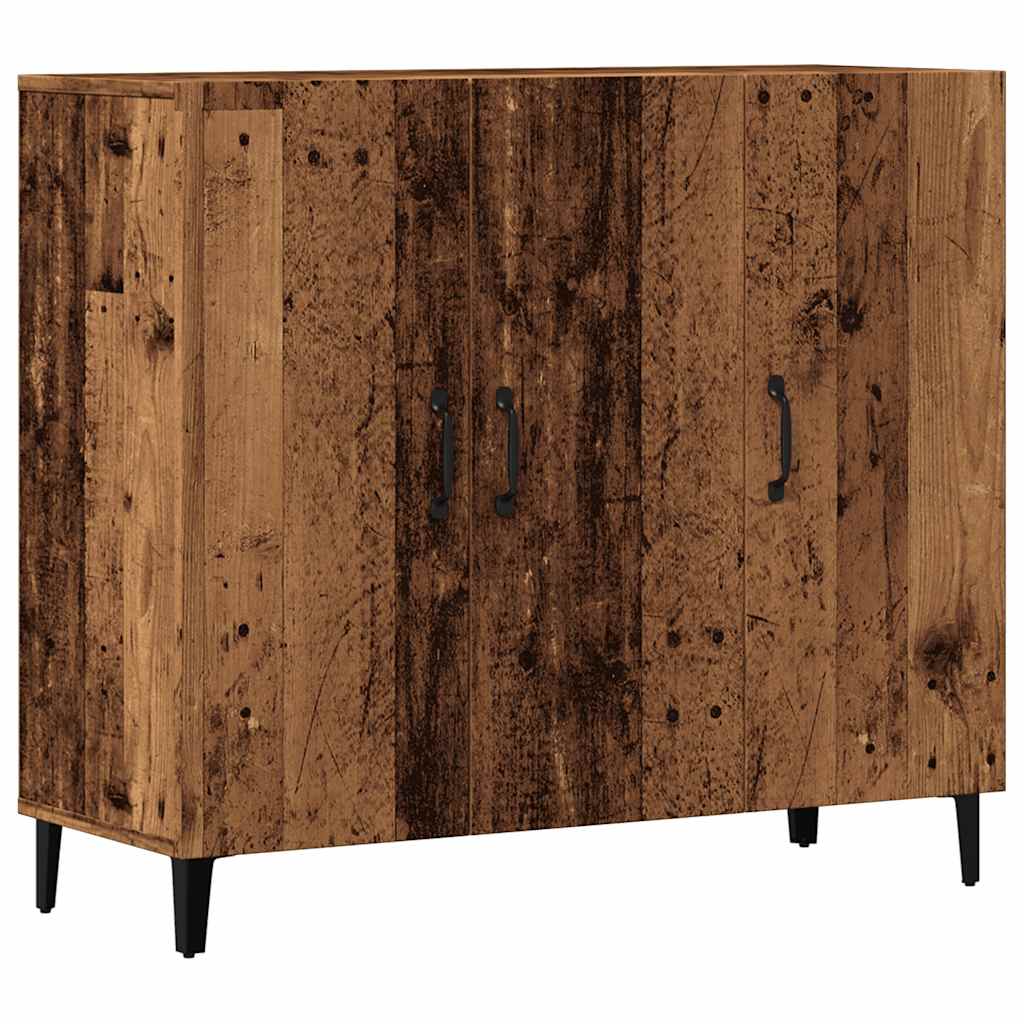 Komoda boja starog drva 90 x 34 x 80 cm od konstruiranog drva