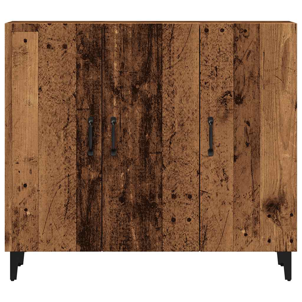 Komoda boja starog drva 90 x 34 x 80 cm od konstruiranog drva