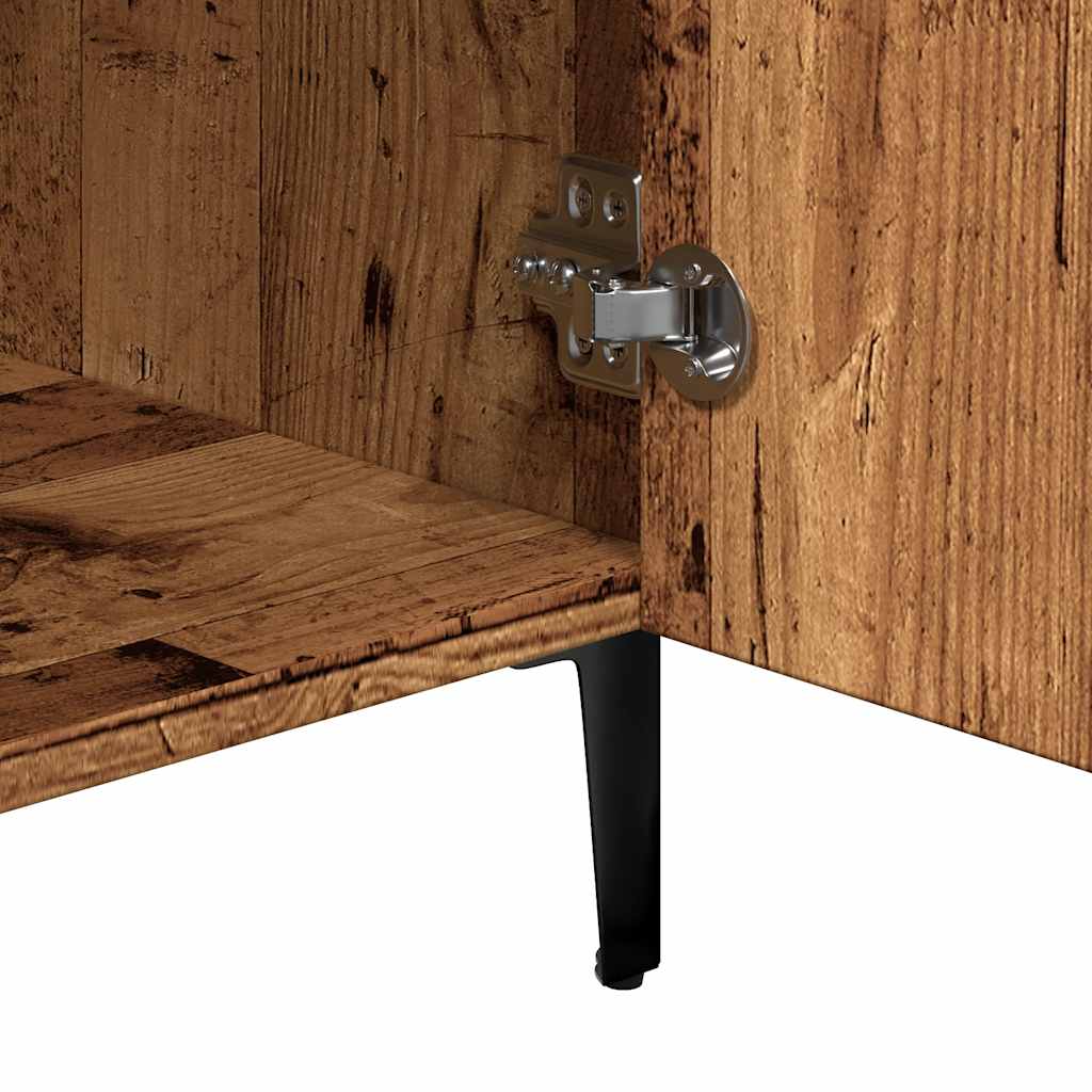 Komoda boja starog drva 90 x 34 x 80 cm od konstruiranog drva