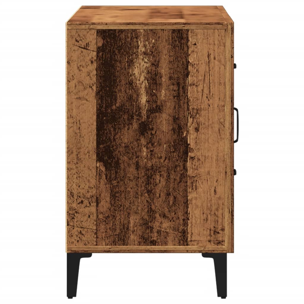 Komoda boja starog drva 100 x 36 x 60 cm od konstruiranog drva