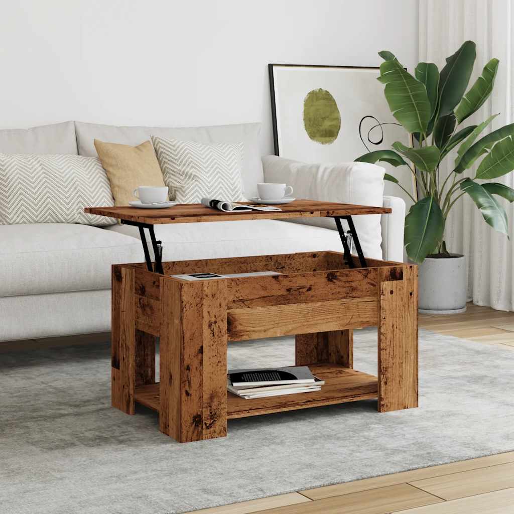 Stol za kavu Staro drvo 79x49x41 cm Konstruirano drvo