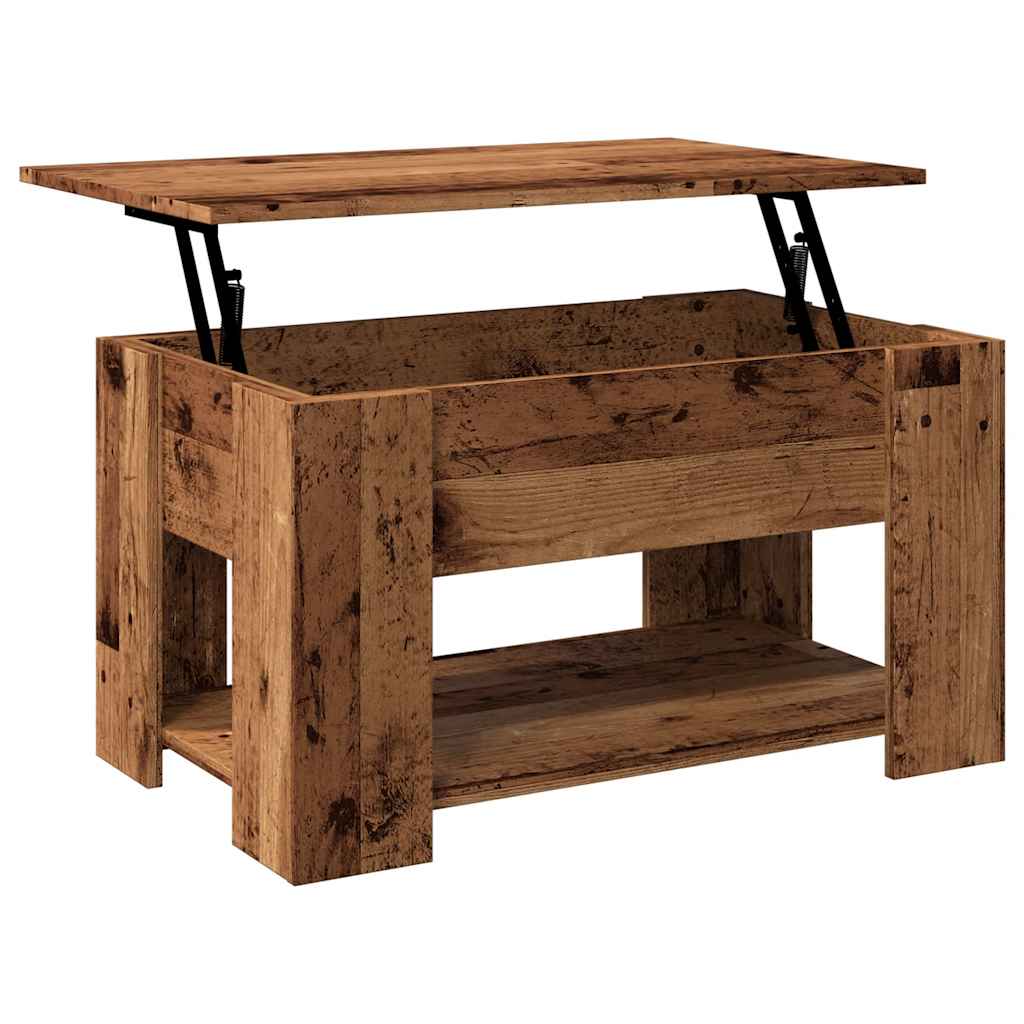 Stol za kavu Staro drvo 79x49x41 cm Konstruirano drvo