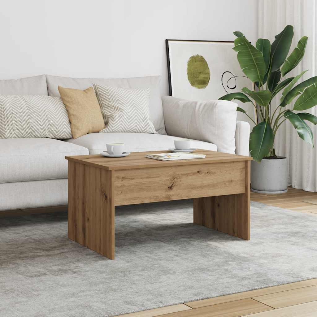 Stolić kavu boja artisian hrast 80x50,5x41,5 cm drveno