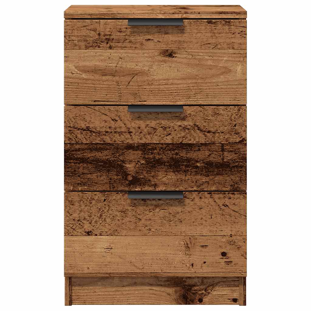 Noćni ormarići 2 kom Staro drvo 40x36x65 cm Konstruirano drvo