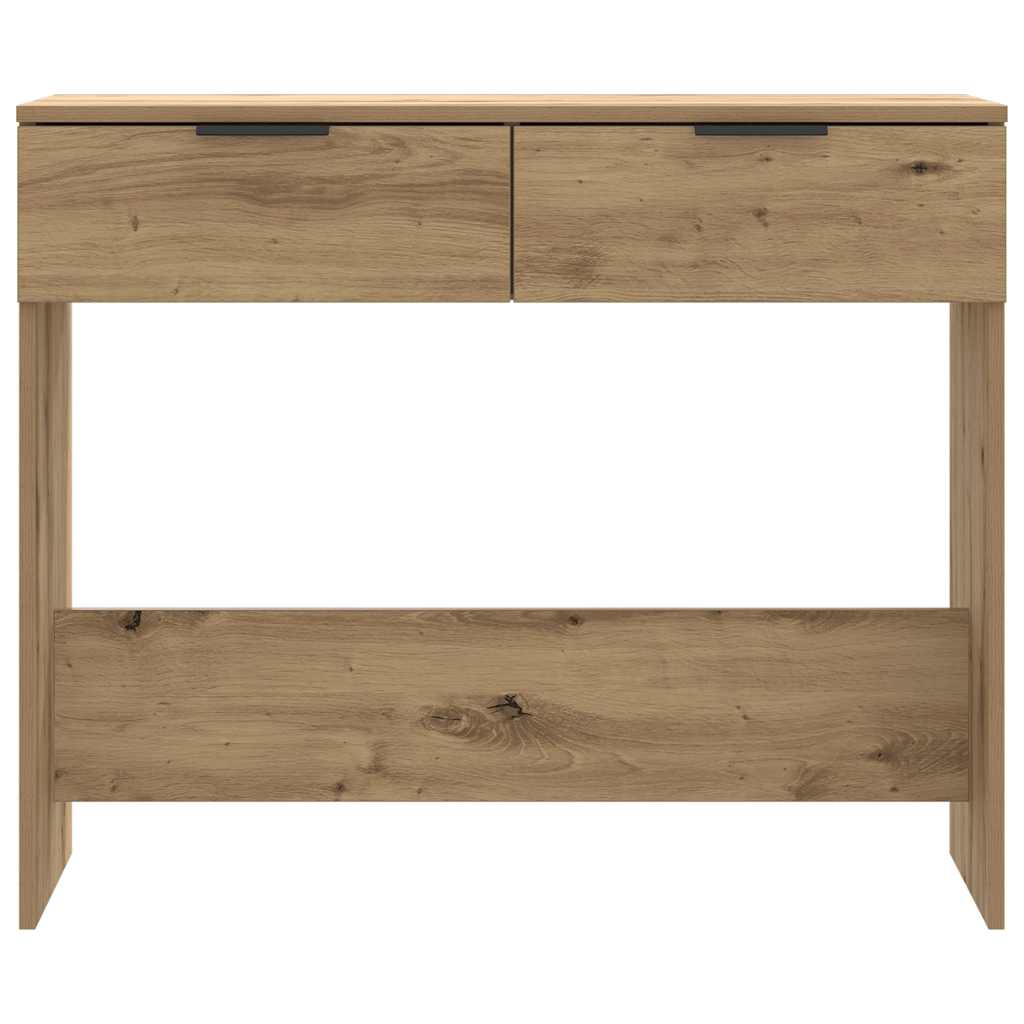 Konzolni stol Artisan hrast 90x36x75 cm izrađeno drvo