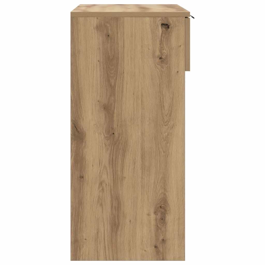 Konzolni stol Artisan hrast 90x36x75 cm izrađeno drvo