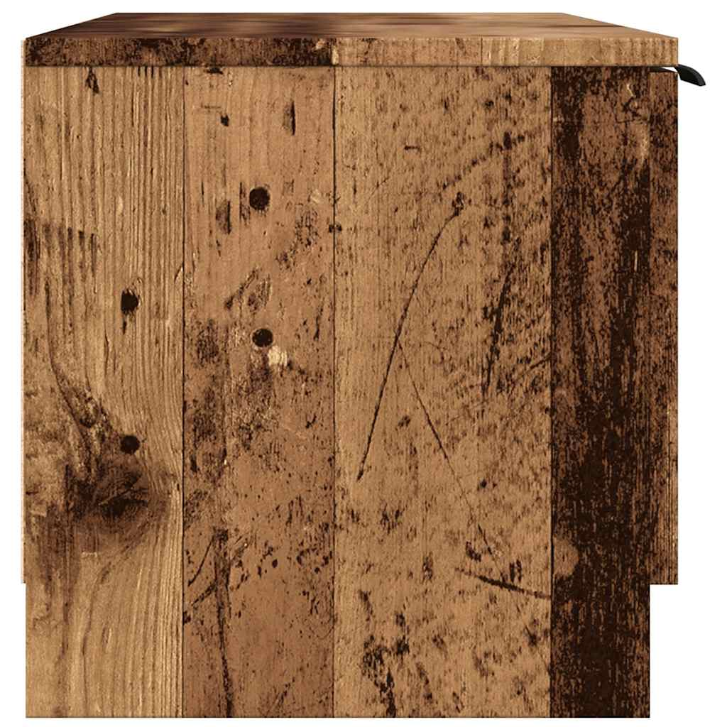 TV ormarić boja staro drvo 102x35x36,5 cm od konstruiranog drva