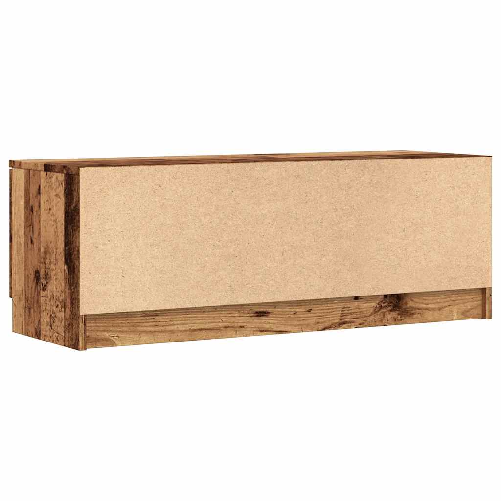 TV ormarić boja staro drvo 102x35x36,5 cm od konstruiranog drva