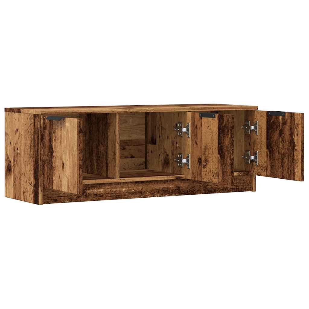 TV ormarić boja staro drvo 102x35x36,5 cm od konstruiranog drva