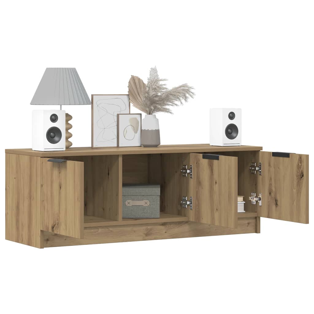 TV ormarić Artisan hrast 102x35x36,5 cm izrađeno drvo
