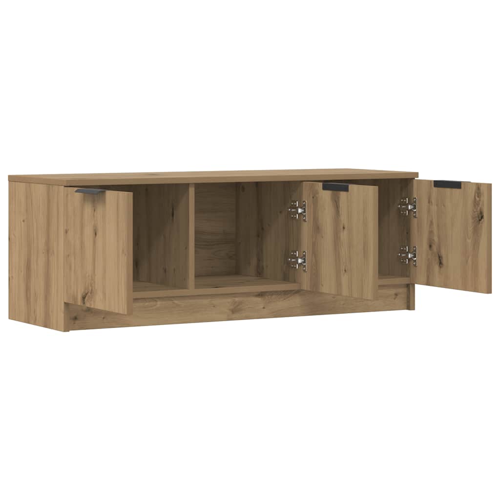 TV ormarić Artisan hrast 102x35x36,5 cm izrađeno drvo