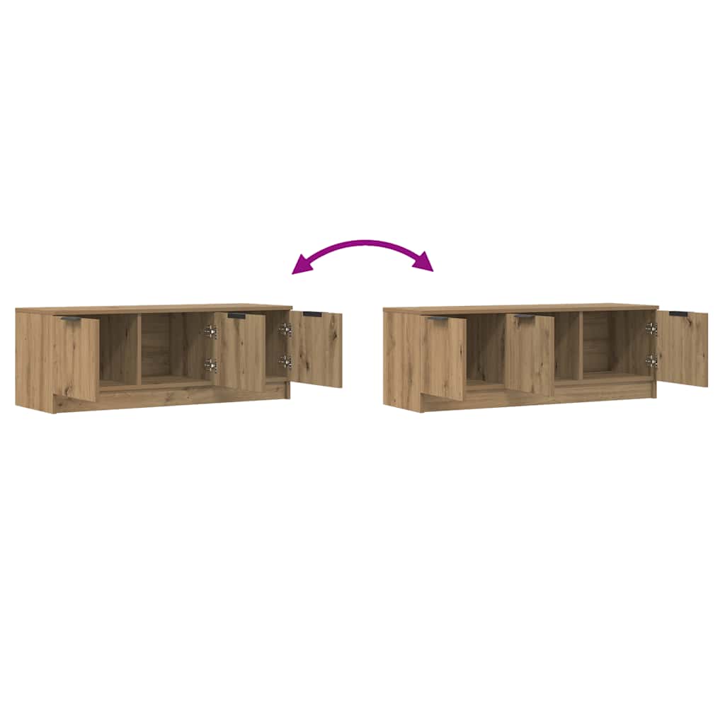 TV ormarić Artisan hrast 102x35x36,5 cm izrađeno drvo