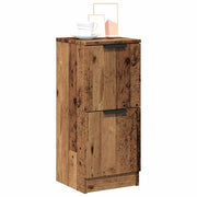 Komoda boja staro drvo 30 x 30 x 70 cm od konstruiranog drva