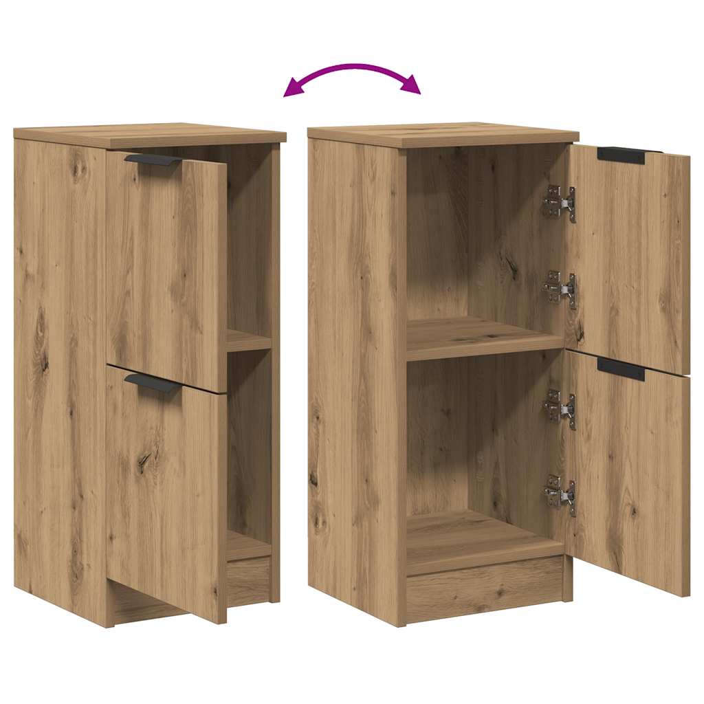 Komoda Artisan hrast 30x30x70 cm izrađeno drvo