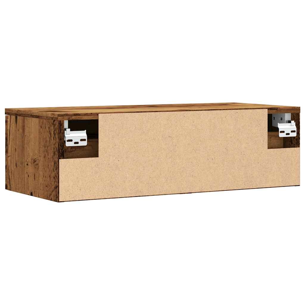 Zidni ormarić staro drvo 68x30x20 cm konstruirano drvo