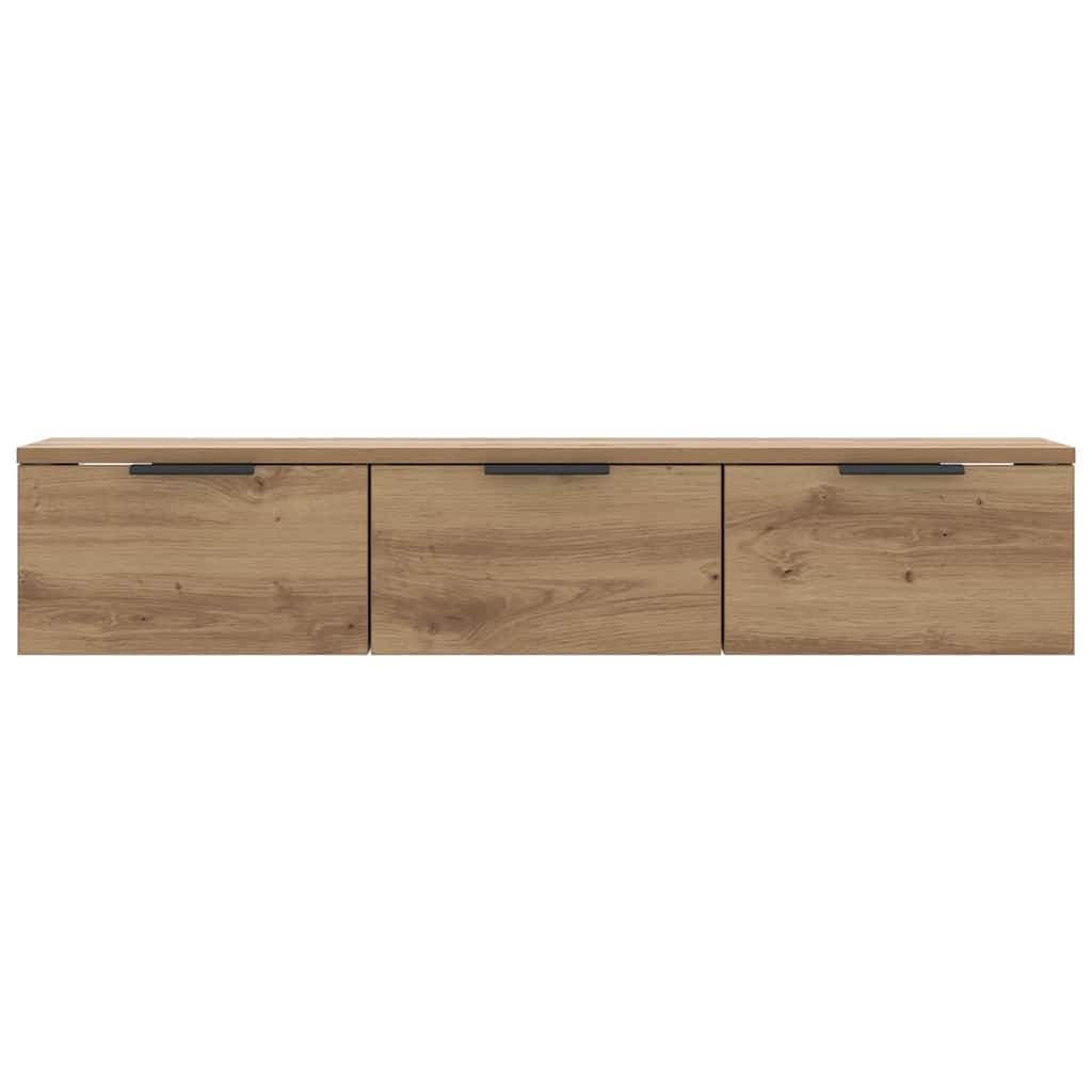 Zidni ormarić Artisan hrast 102x30x20 cm izrađeno drvo