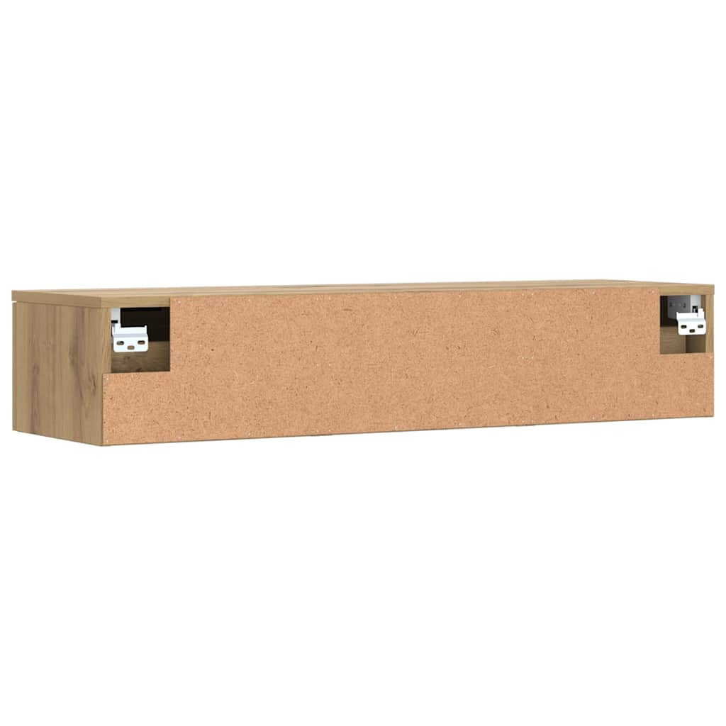 Zidni ormarić Artisan hrast 102x30x20 cm izrađeno drvo