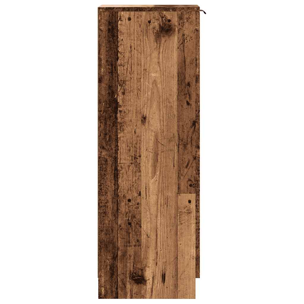 Ormarić za cipele boja drva 29,5x35x100,5 cm konstruirano drvo