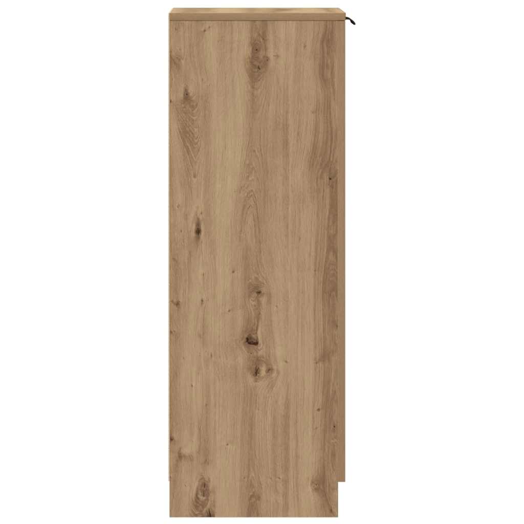 Ormarić za cipele boja hrasta 29,5 x 35 x 100,5 cm drveni
